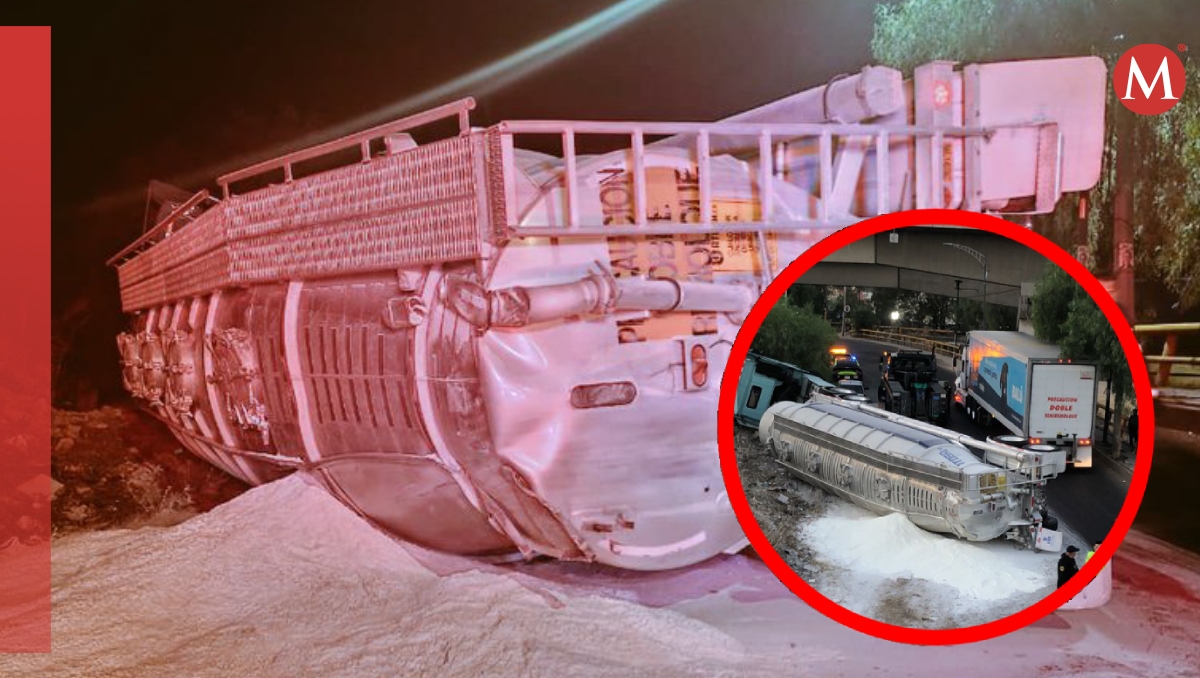 El accidente se registró la mañana de este miércoles. | Especial