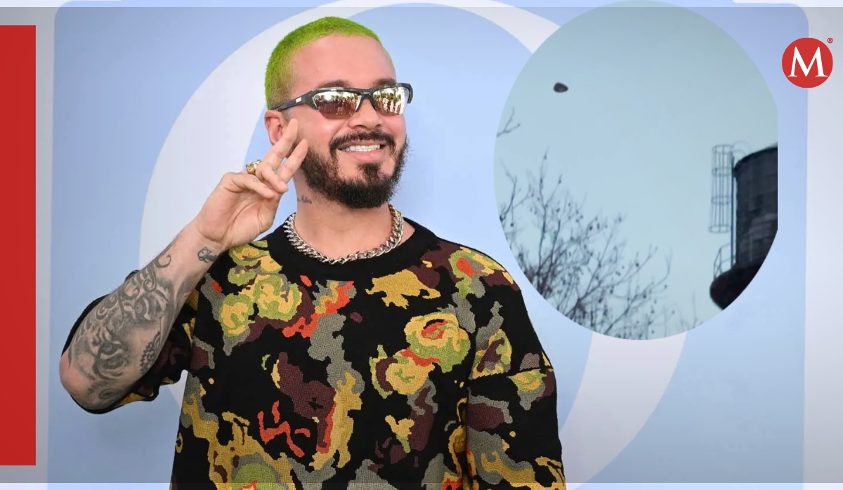 J Balvin capta OVNI