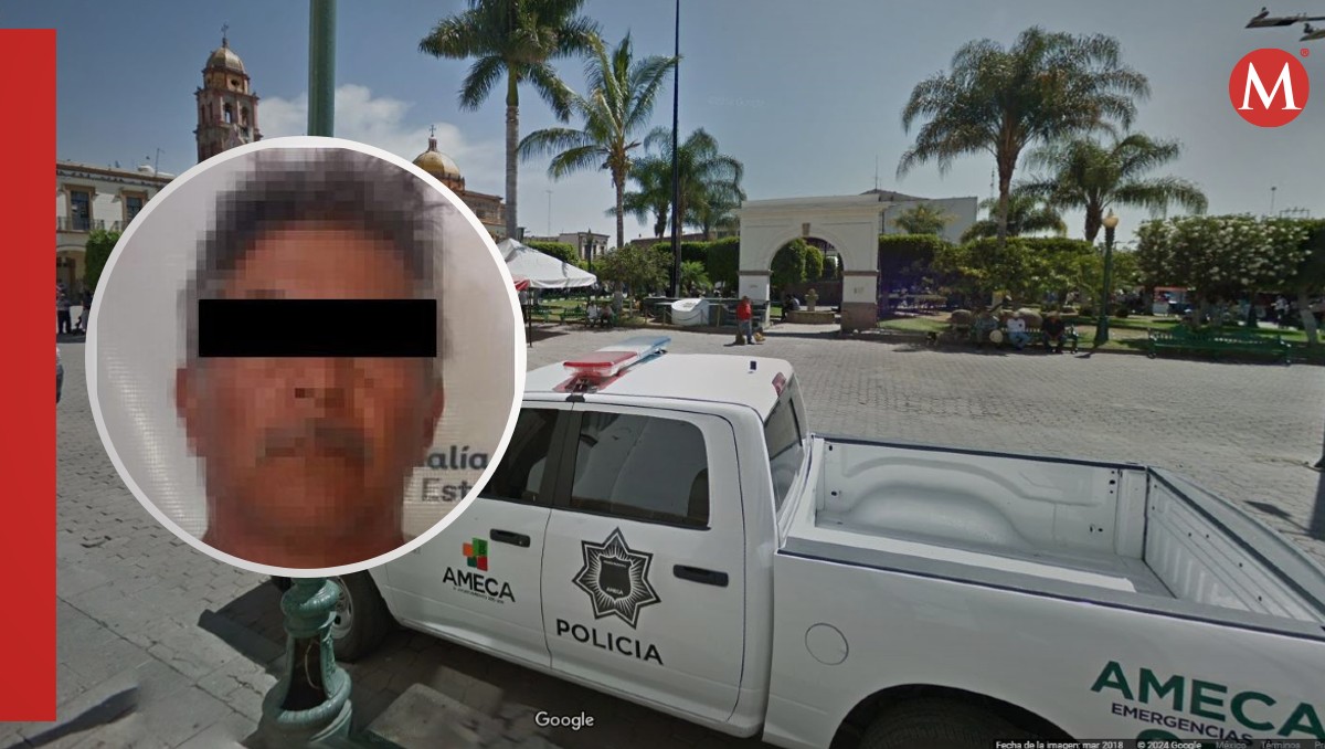 José de Jesús se encuentra en prisión por el asesinato de su hijo menor de edad en Ameca, Jalisco (Fotos: Cortesía y Google Maps | Diseño: Milenio)