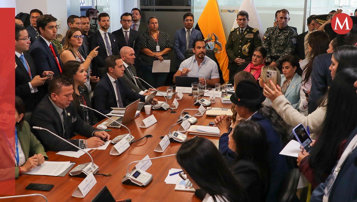 El Parlamento de Ecuador sesionó sobre la crisis con México. | EFE