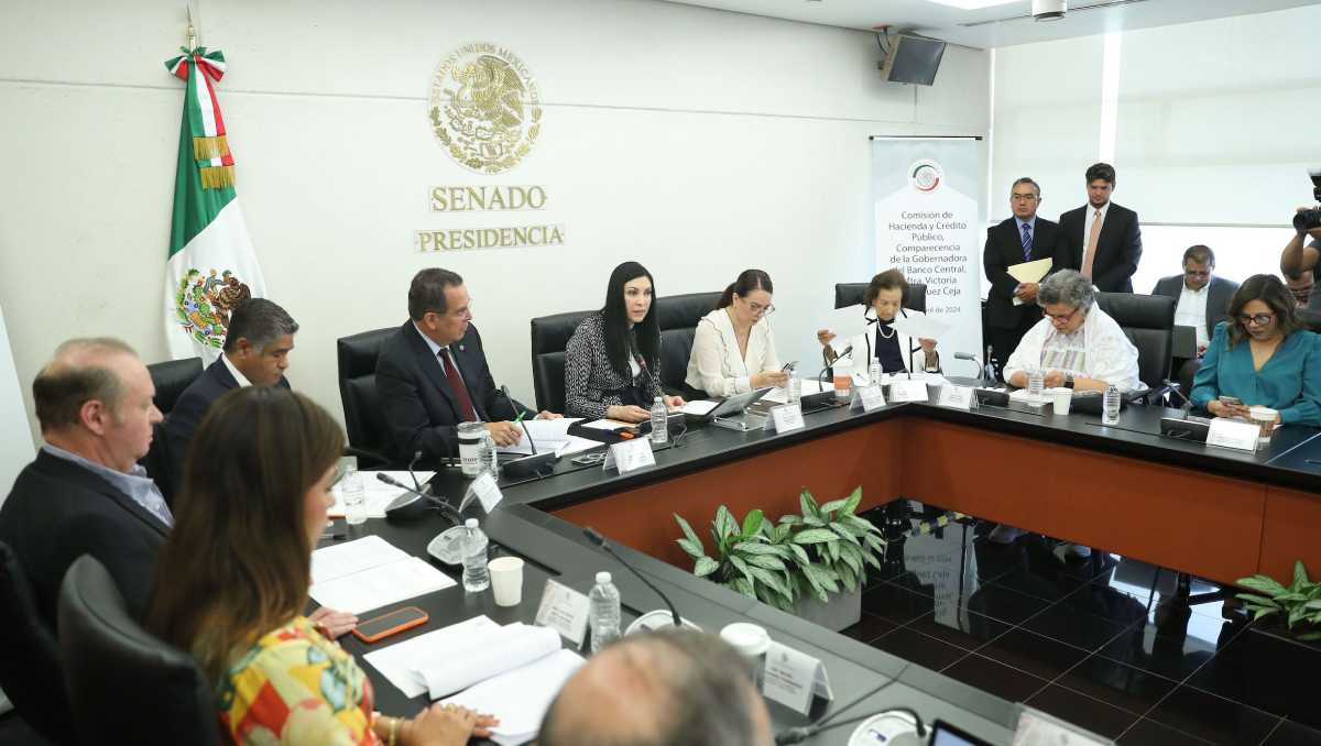 “Hacia adelante, la perspectiva es que la inflación general y la subyacente sigan disminuyendo”, agregó la funcionaria. | @senadomexicano