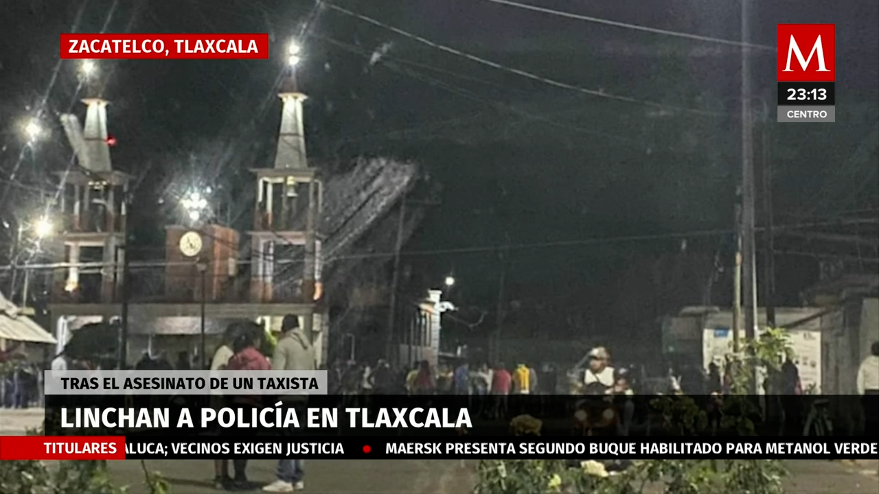 Pobladores de Zacatelco, Tlaxcala, asesinan a policía estatal durante intento de linchamiento