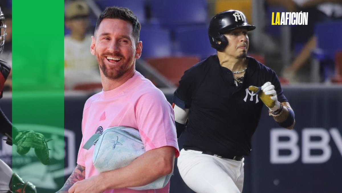Sultanes de Monterrey 'invita' a Lionel Messi a lanzar la primera bola de juego (AFP/X @SultanesOficial )