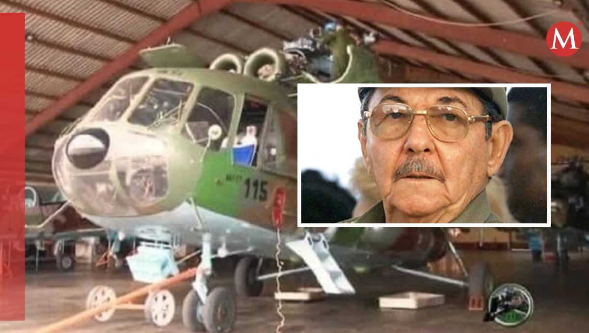 La aeronave transportaba a escoltas de Raúl Castro. | Especial