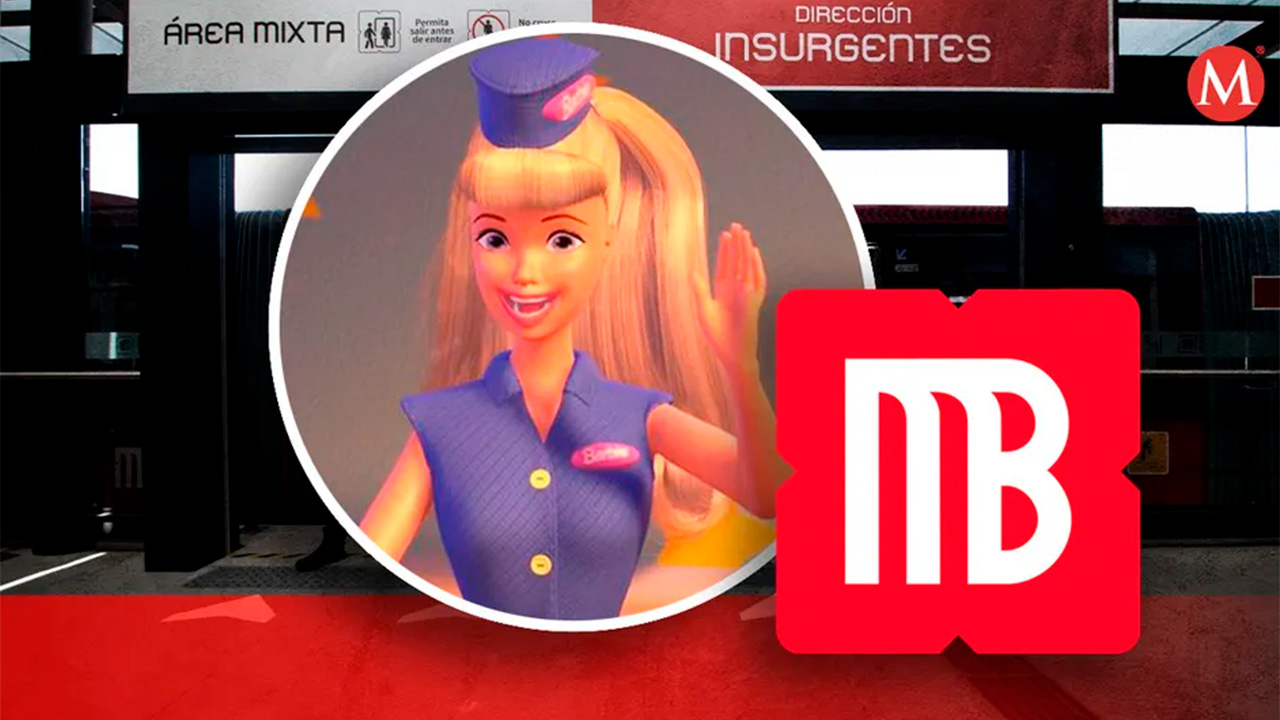 'Barbie guía' ayuda a que conozcas la nueva plataforma del Metrobús en Indios Verdes