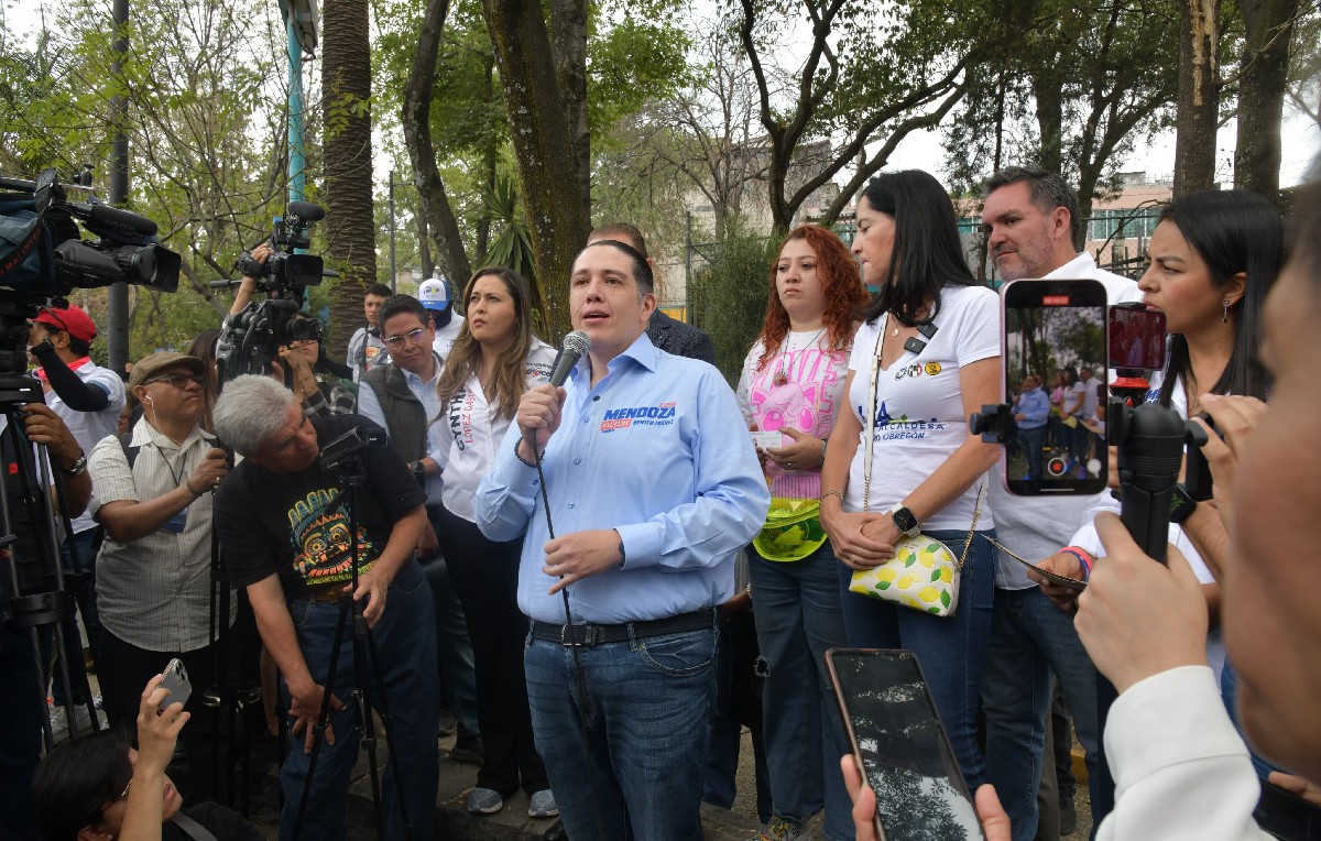 Candidato Luis Mendoza en la alcaldía Benito Juárez (Especial)