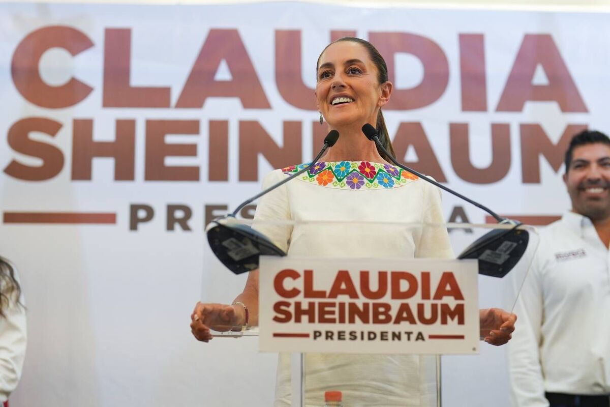 Claudia Sheinbaum, candidata presidencial de la coalición 'Sigamos Haciendo Historia'. | Especial