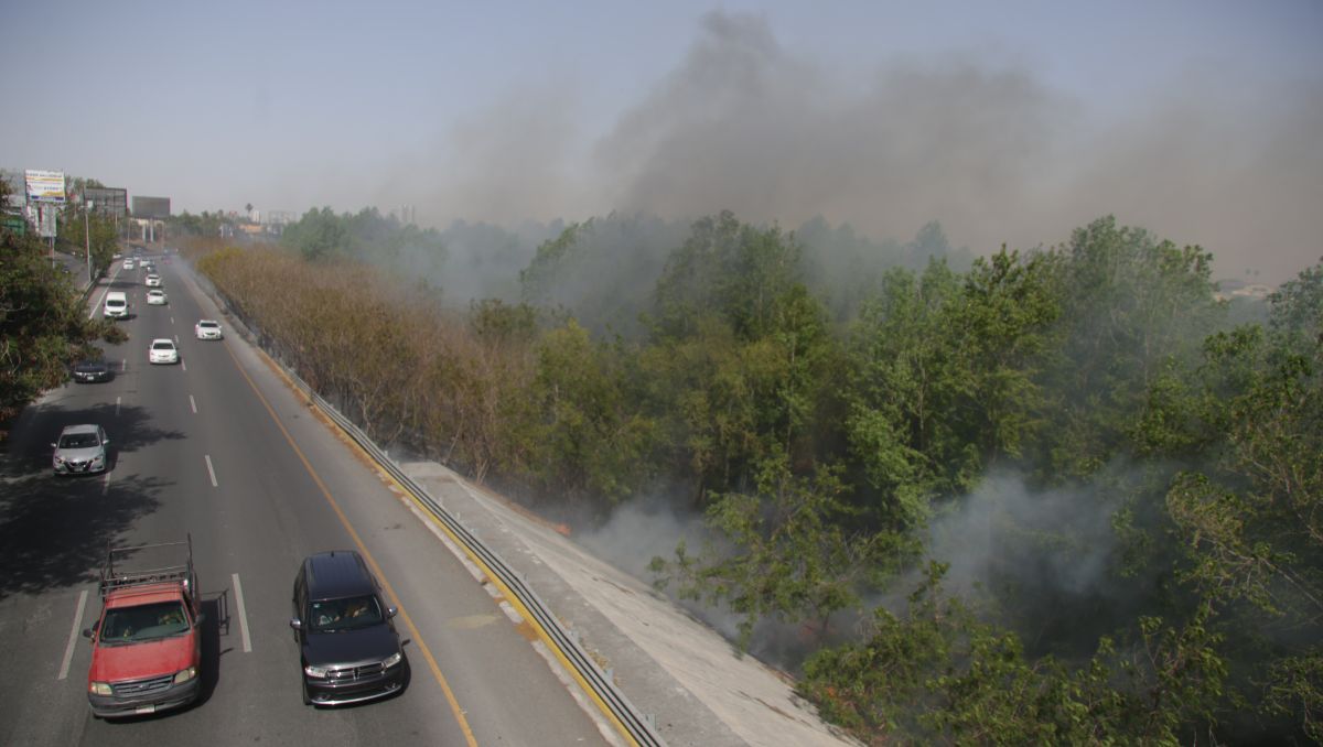 Incendios en río Santa Catarina | Jorge López