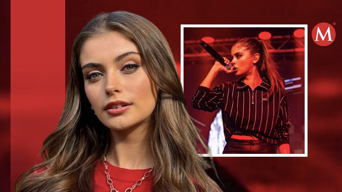 Modelo sorprende con su forma de cantar. | ESPECIAL