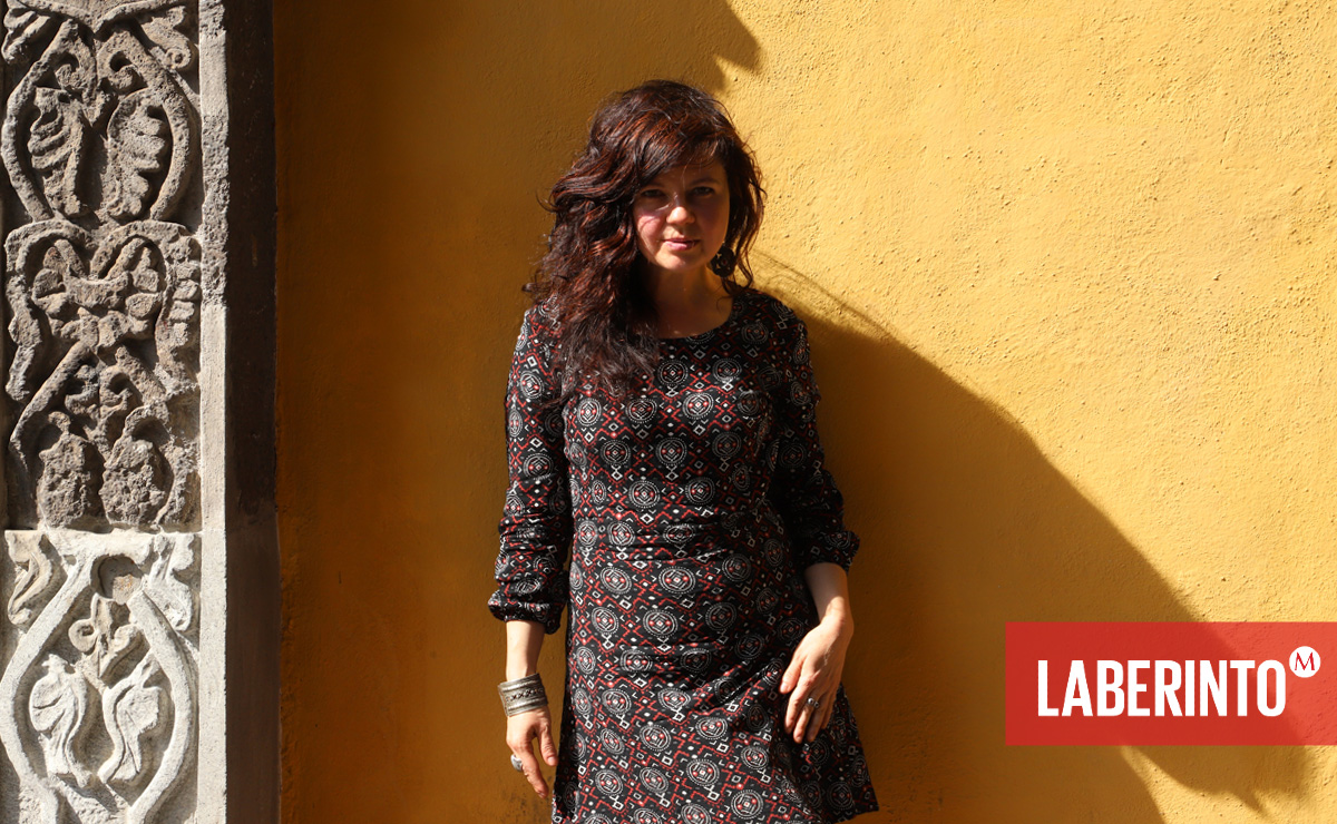 Sarah Kuzmicz, artista polaca. (Foto: Jesús Quintanar)