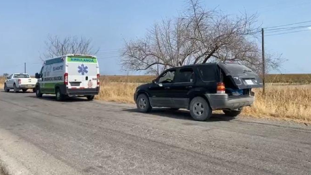 Abuelito muere al enredar su moto con una cuerda en El Mante, Tamaulipas.
