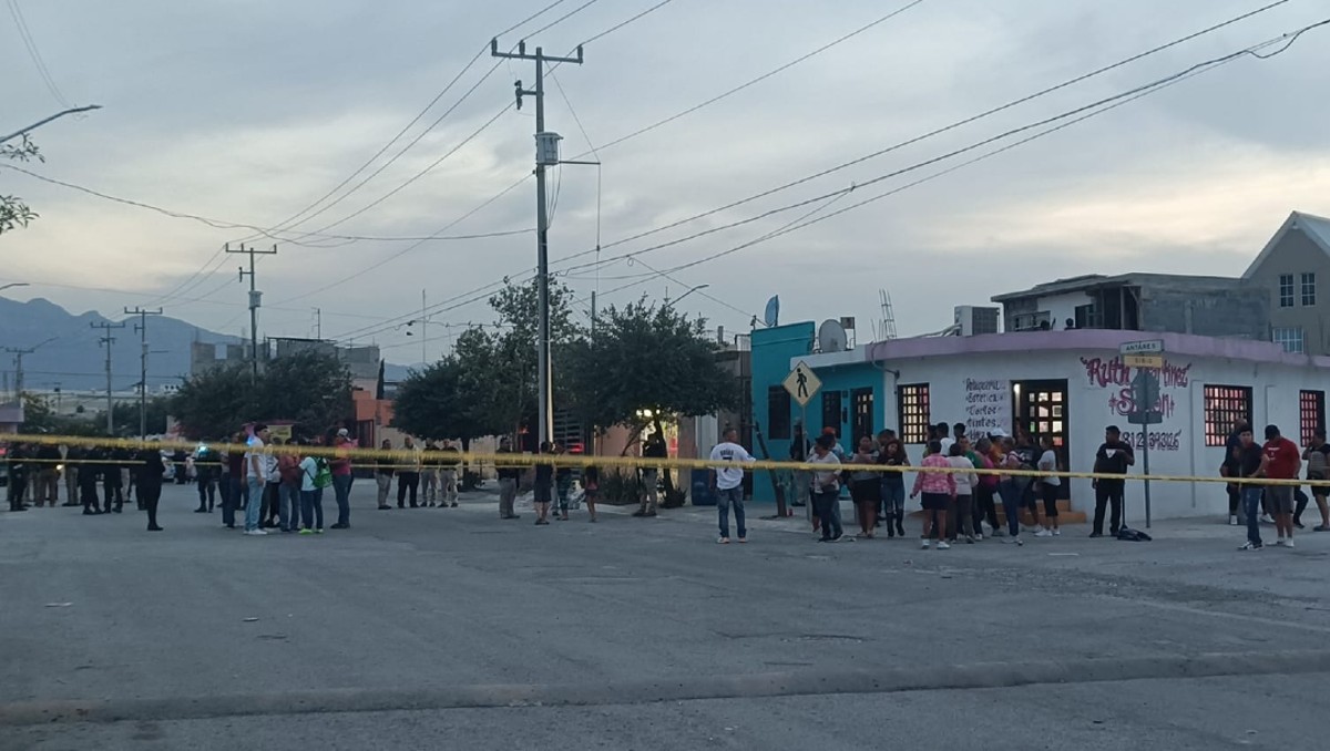 Ataque deja un herido en El Carmen durante mitin de candidata Graciela Villarreal. Foto: Especial.