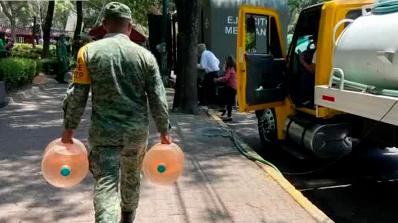 En BJ, activan el plan DN-III-E para la atención de crisis de agua
