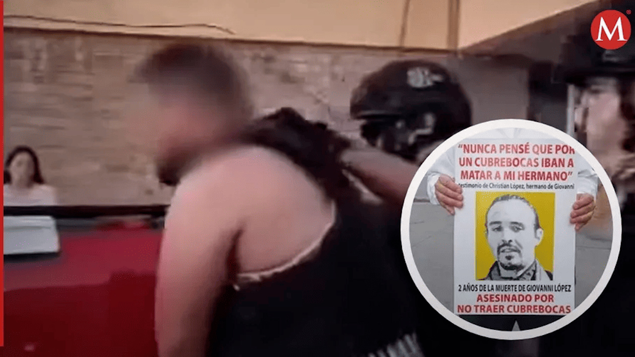 Cae uno por el asesinato de Giovanni López en Jalisco; lo mataron por no usar cubrebocas