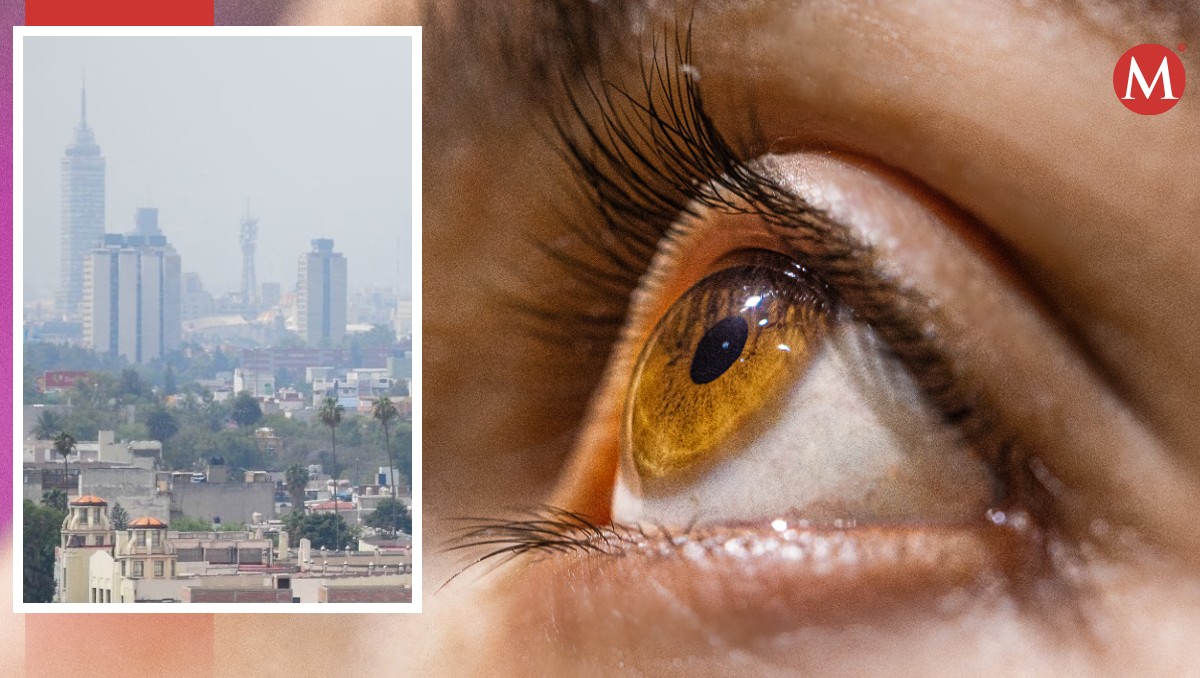 Expertos han señalado las consecuencias de la contaminación en la vista. (Freepik/Cuartoscuro)