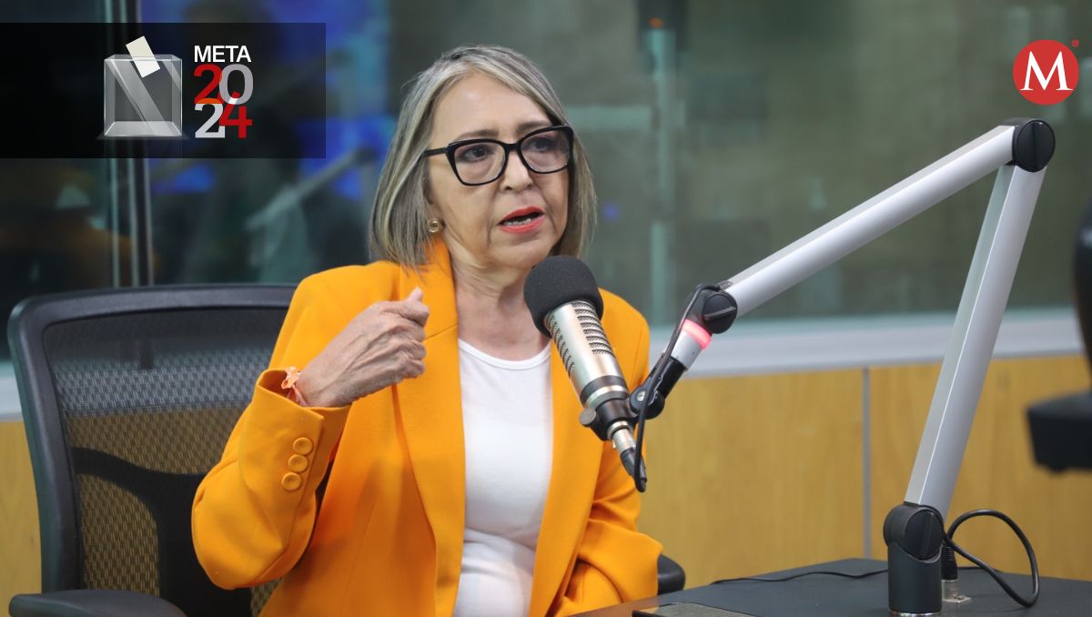 Juana María Rodríguez Salas, candidata a la alcaldía de Santiago por Movimiento Ciudadano. Leonel Rocha