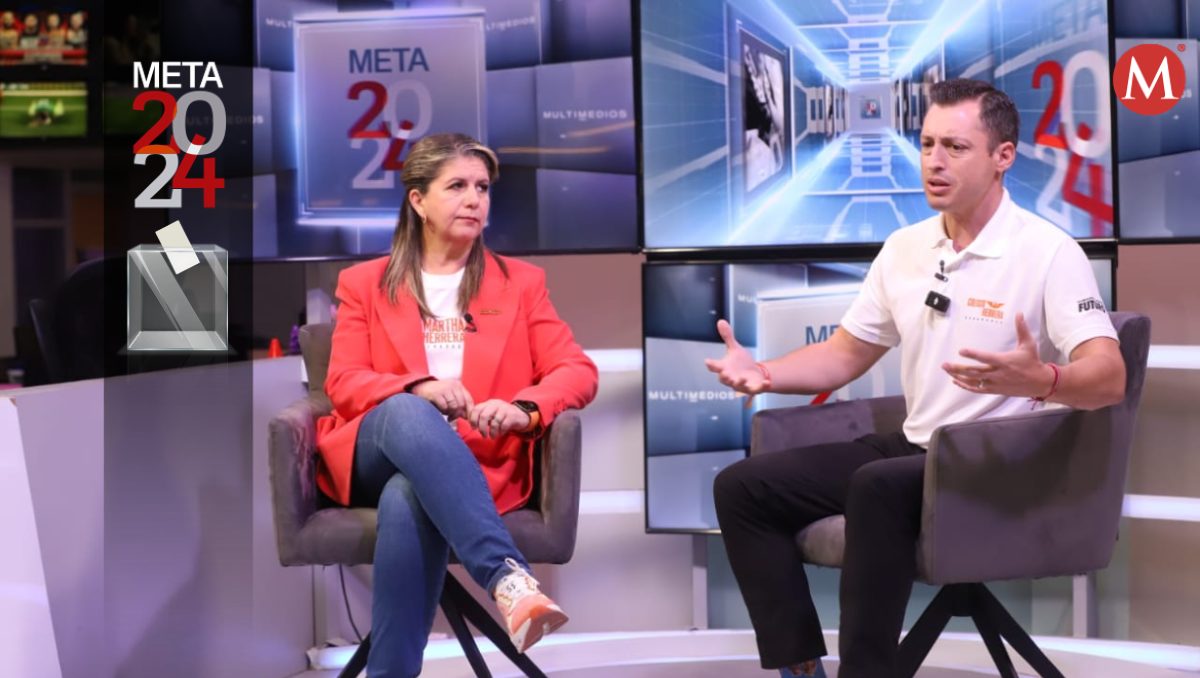 Luis Donaldo Colosio y Martha Herrera, candidatos al Senado por MC / Leonel Rocha