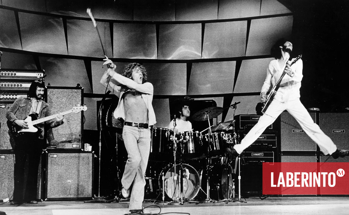 The Who en concierto en 1973. (Archivo)