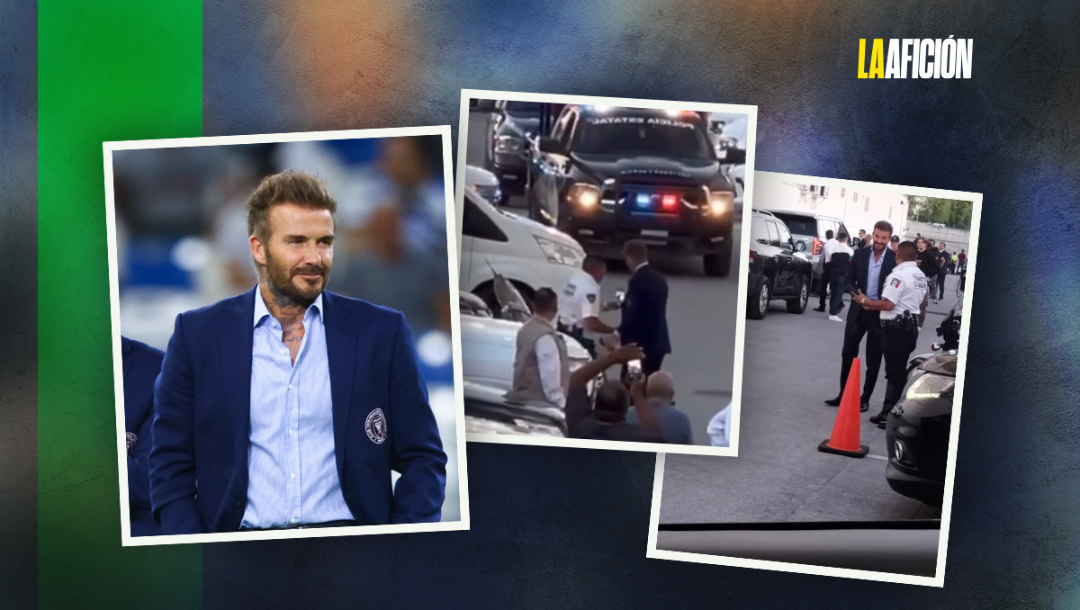 Tránsito de Guadalupe logró tomarse una selfie con David Beckham y lo presume en redes. Especial y Jorge López