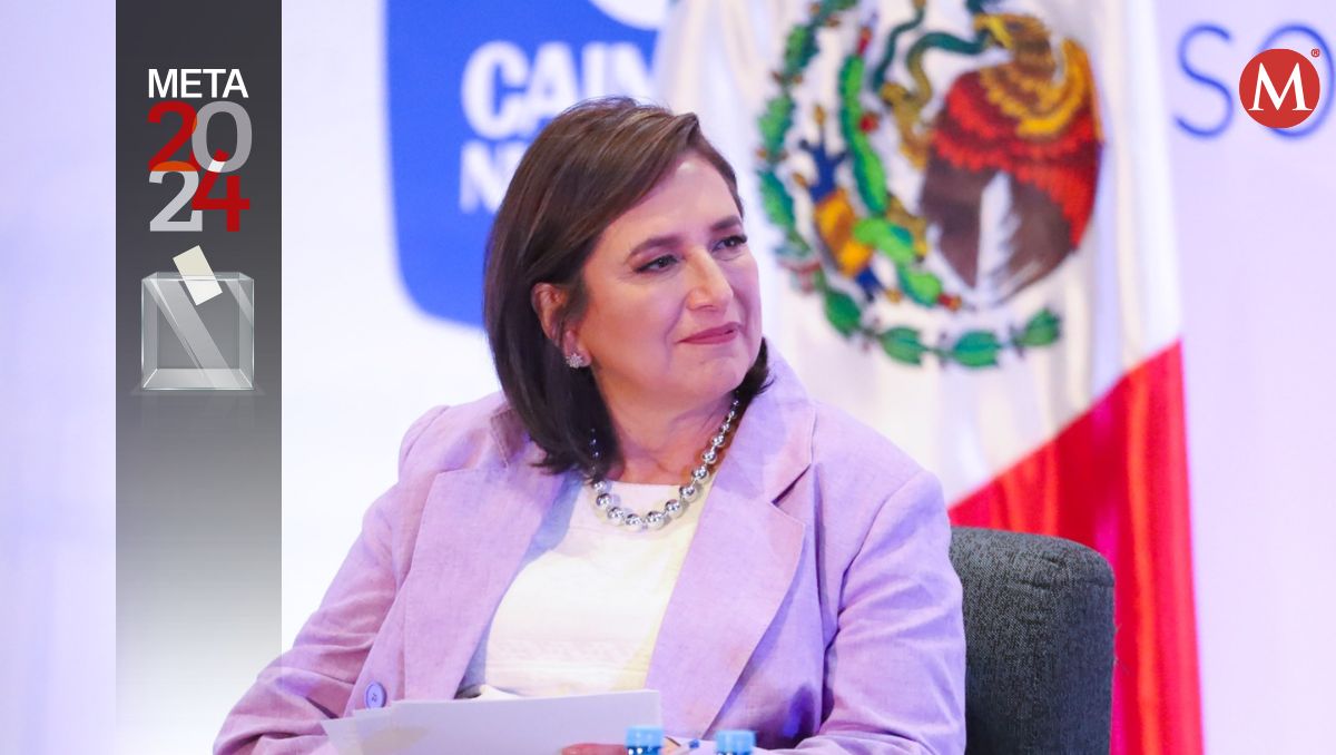 Xóchitl Gálvez, candidata a la Presidencia de la República. Jorge López