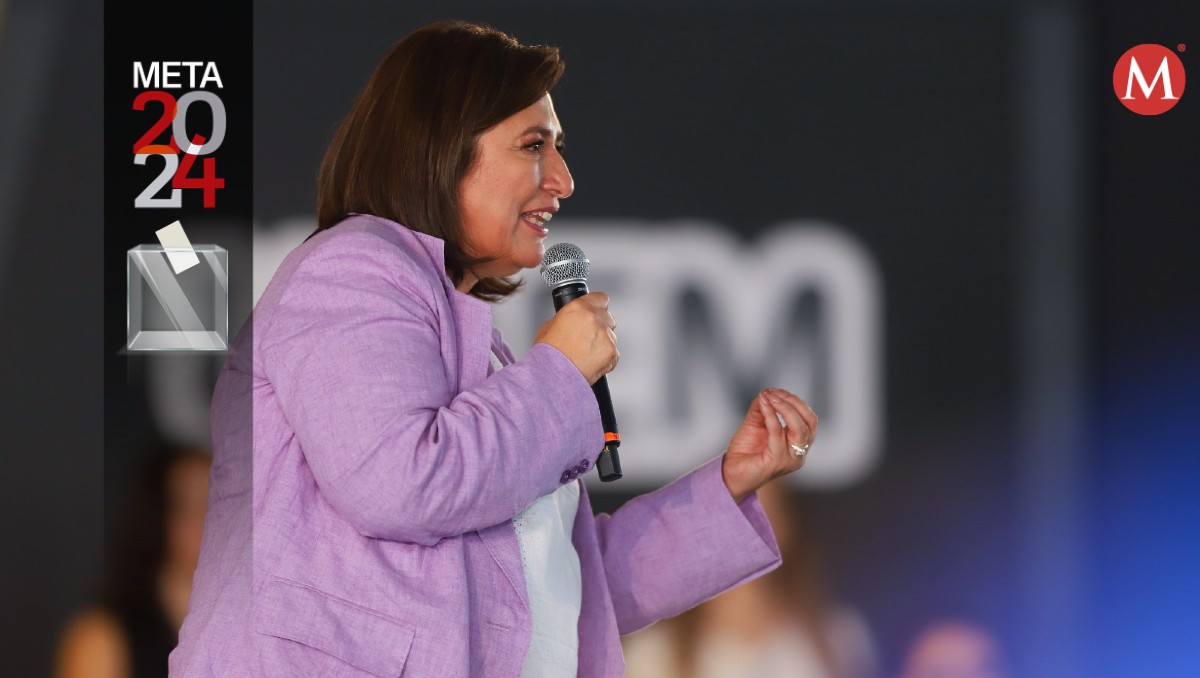 Xóchitl Gálvez,  candidata presidencial en visita en Nuevo León / Jorge López