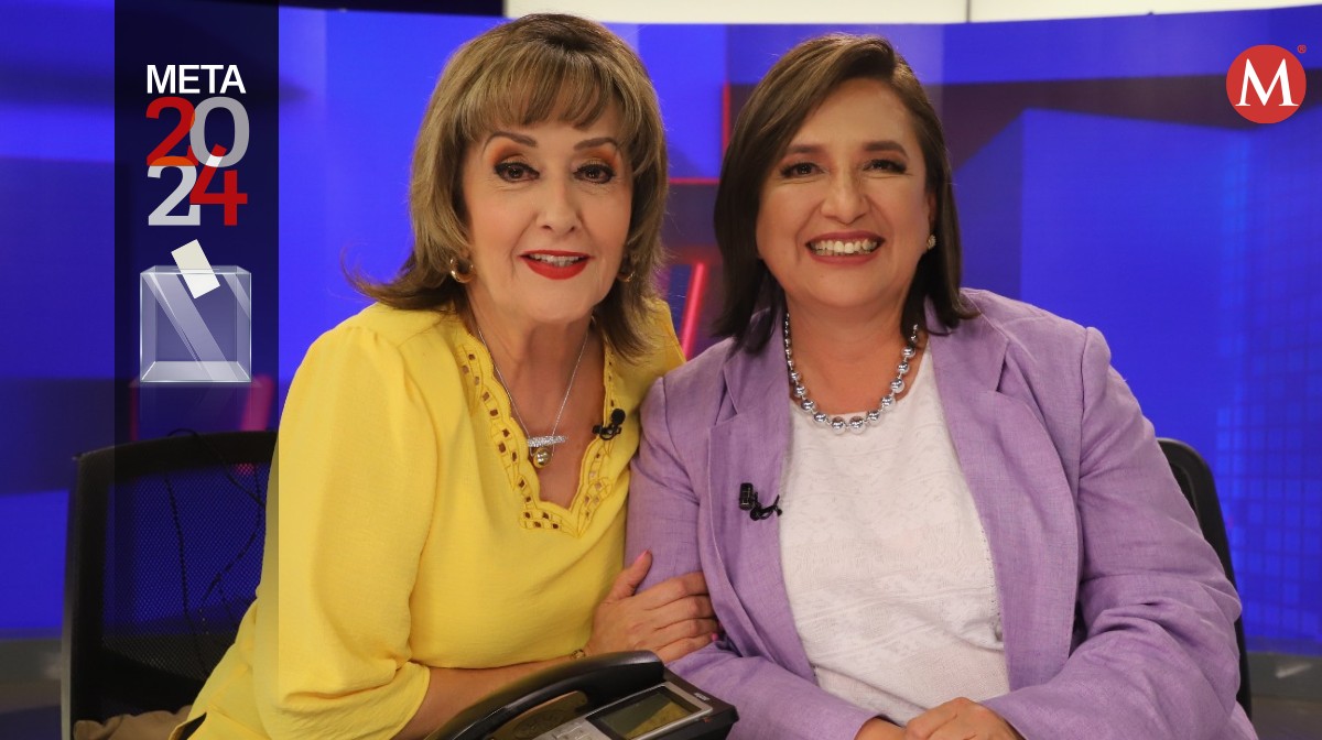 Xóchitl Gálvez en Monterrey. Foto: Leonel Rocha