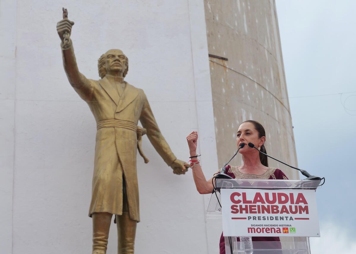 Claudia Sheinbaum desde Sonora. | Especial