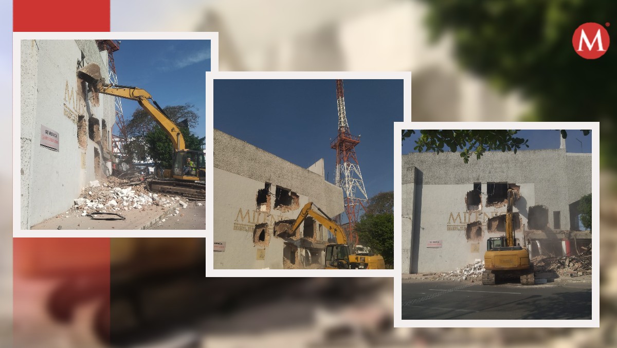 Demuelen ex Cine Tampico y ex sede de MILENIO