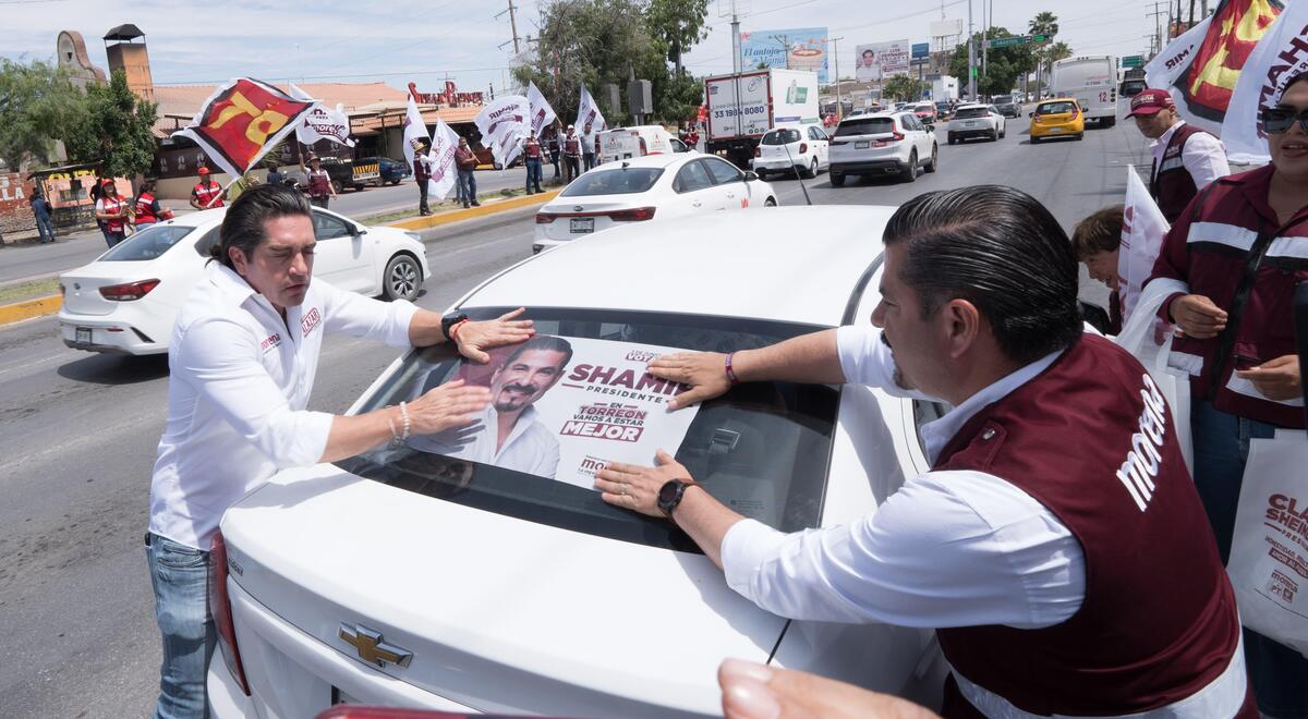 Juntos compartieron un mensaje de unidad, esperanza y cambio, llamando a ejercer el derecho al voto el próximo 2 de Junio. | Especial