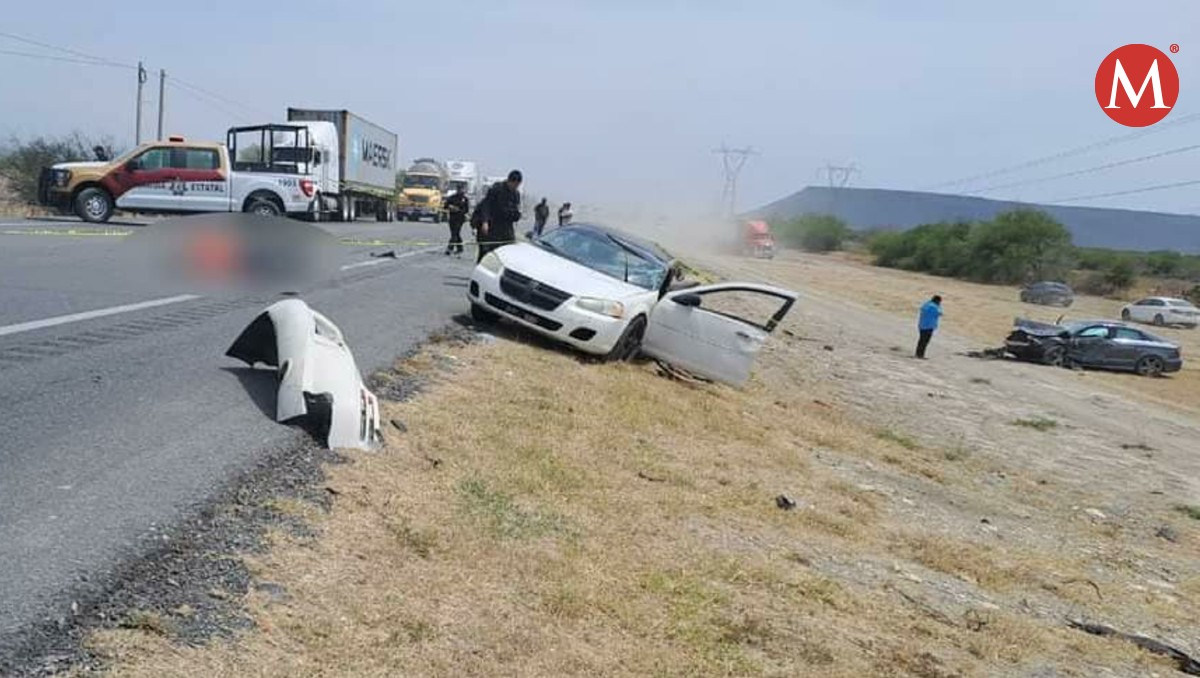 Accidente en carretera Victoria-Zaragoza deja personas fallecidas