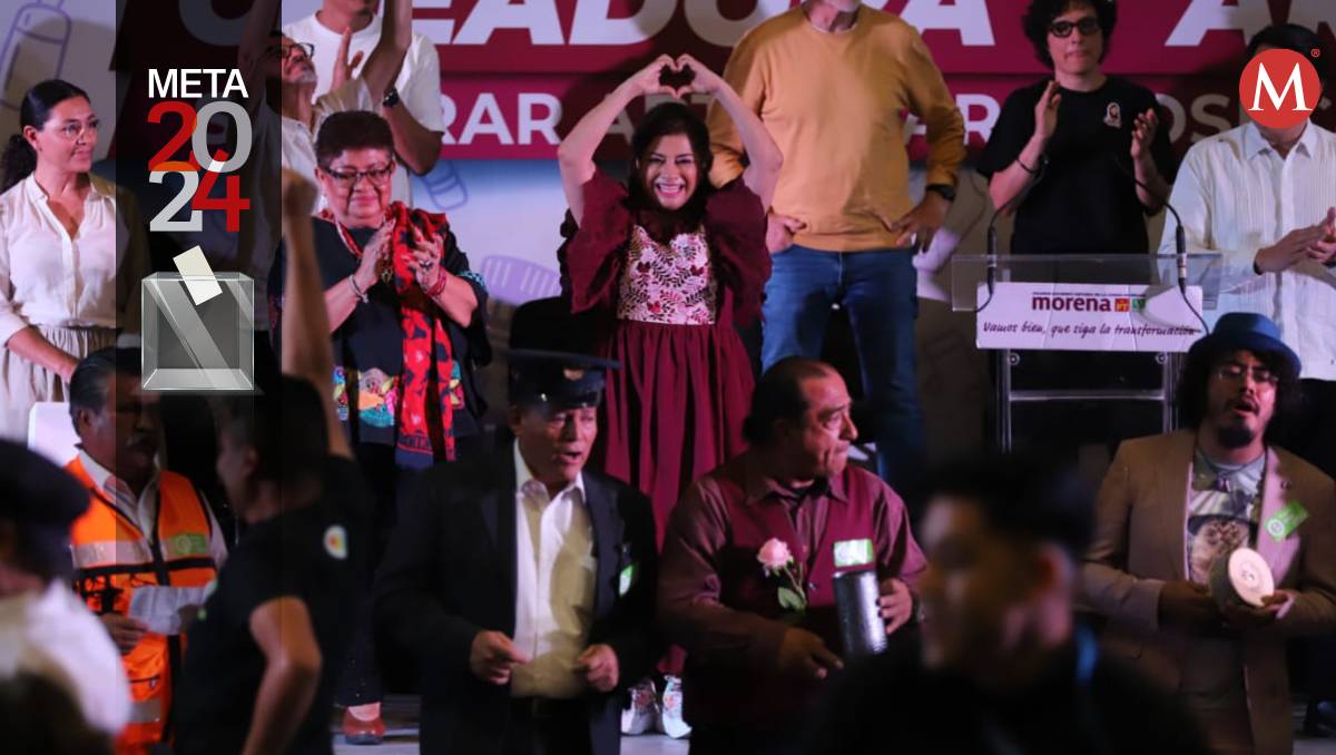 La candidata  la jefatura de Gobierno de Ciudad de México (Foto: Javier Ríos)