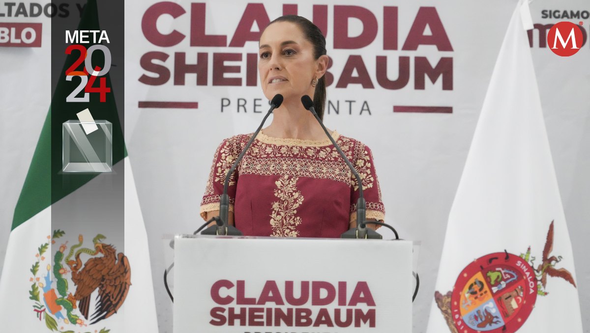 Claudia Sheinbaum, candidata de Morena a la Presidencia, en conferencia de prensa. | Especial