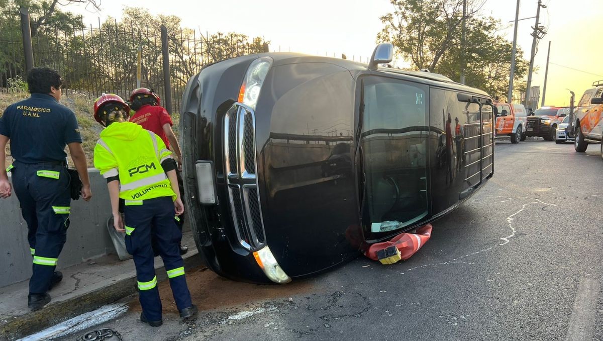 El accidente sólo dejó daños materiales | Mayte Villasana