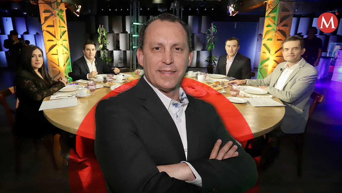 Horacio de la Vega durante su entrevista para Café Milenio. | Ariel Ojeda