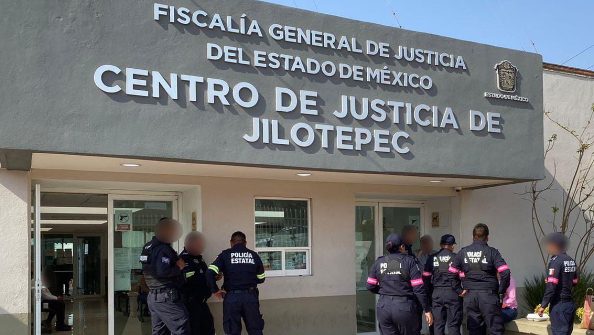 El niño fue llevado al Centro de Justicia de Jilotepec. Foto: (Especial)