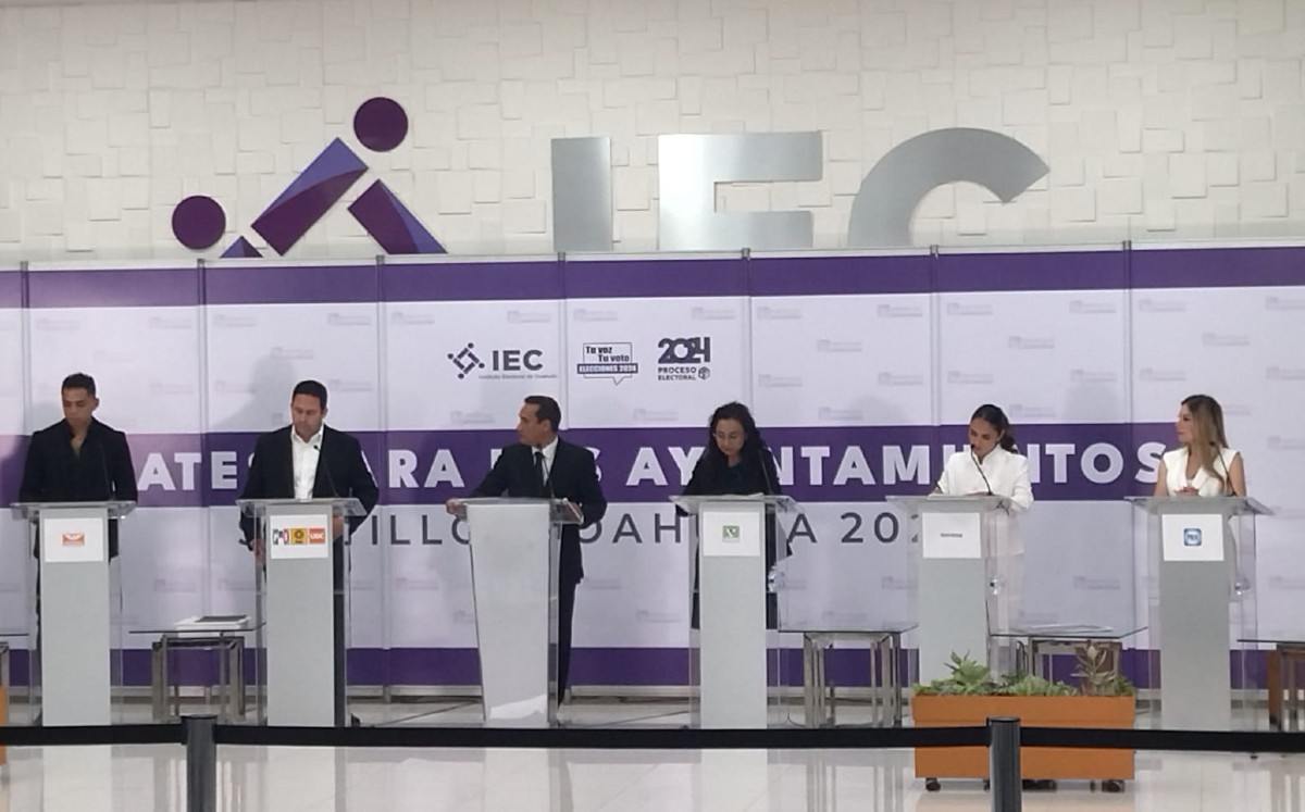 Primer debate entre candidatos a la alcaldía de Saltillo. l Especial