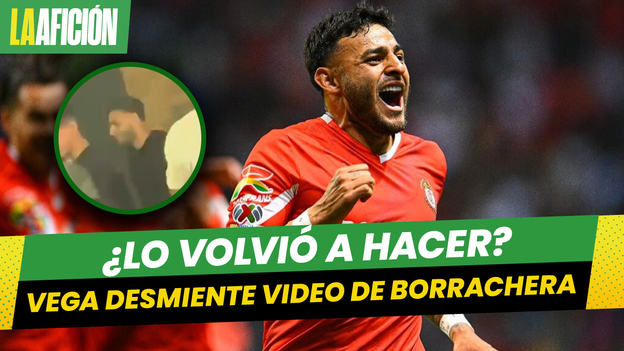 Alexis Vega desmiente video de borrachera tras goleada al Toluca