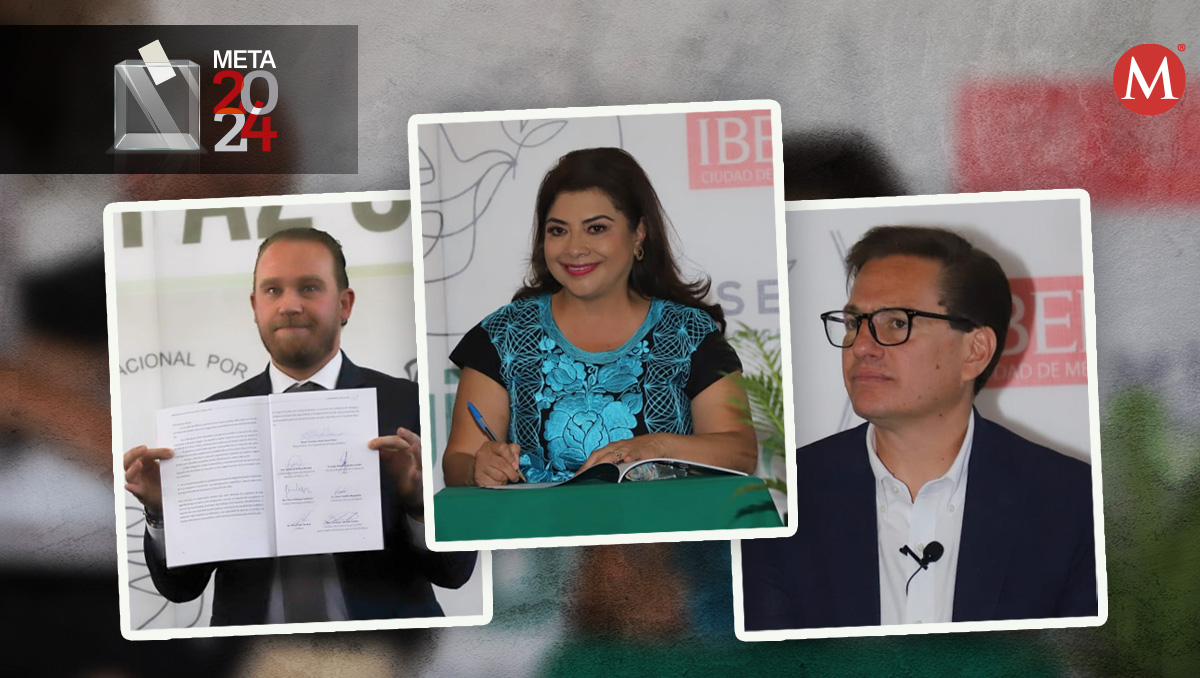 Brugada, Taboada y Chertorivski propusieron mejoras para la capital del país. | Especial