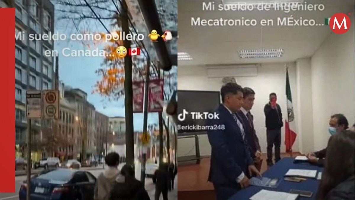 Ingeniero mexicano gana más trabajando como pollero en Canadá | VIDEO