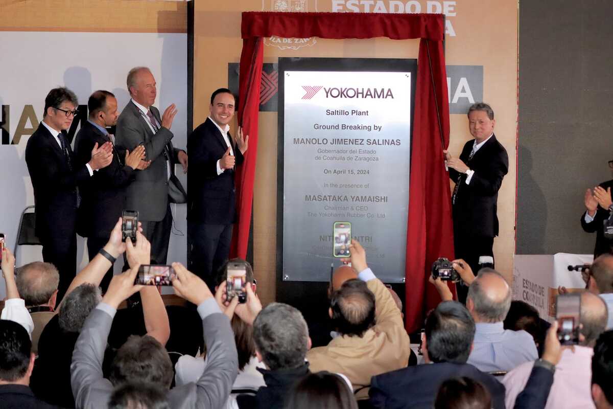 Inicio de construcción de planta Yokohama en Coahuila.
