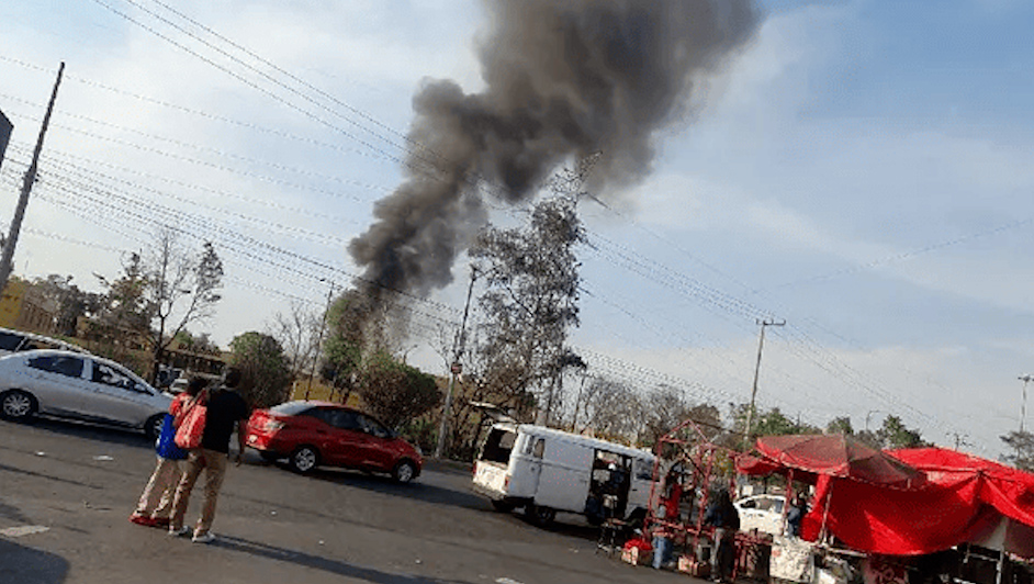 Acusan presuntas maniobras prohibidas del helicóptero que descendió en Coyoacán