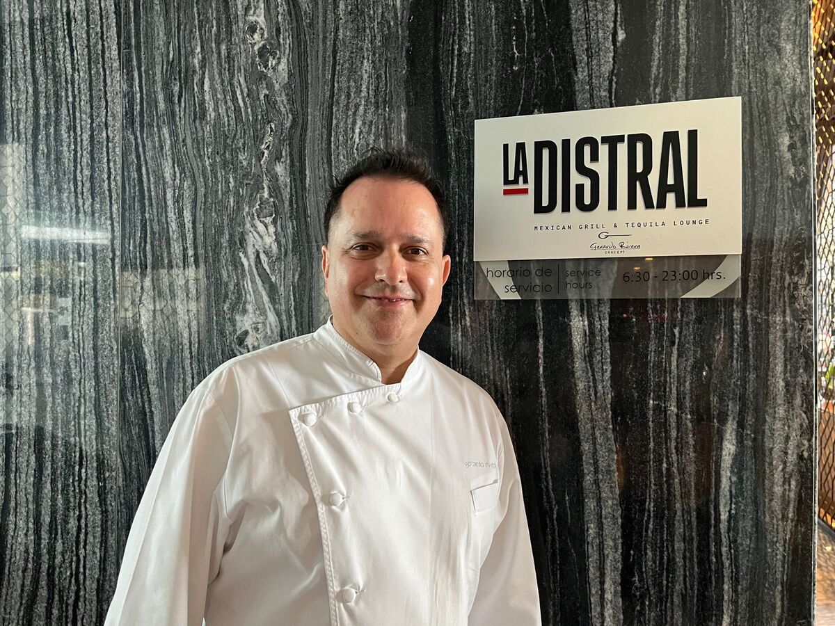 El chef Gerardo Rivera presentó menú en La Distral / Lizbeth Cruz