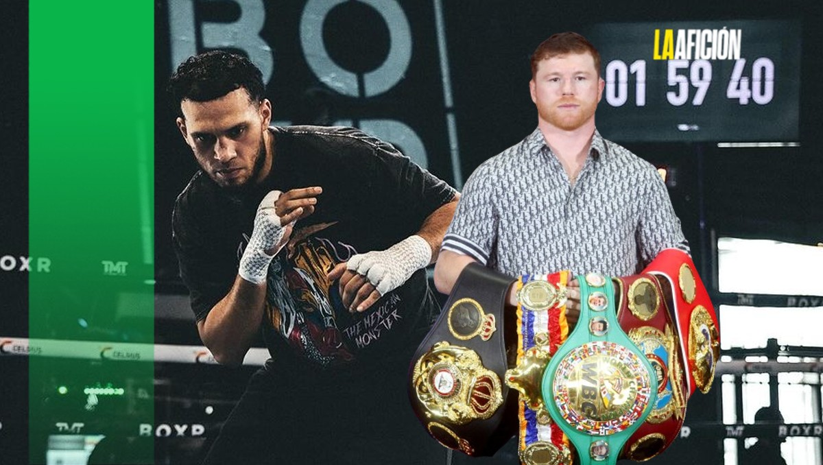 David Benavidez dice que no le quitan los cinturones a Canelo porque deja mucho dinero (Instagram @benavidez300/AP)