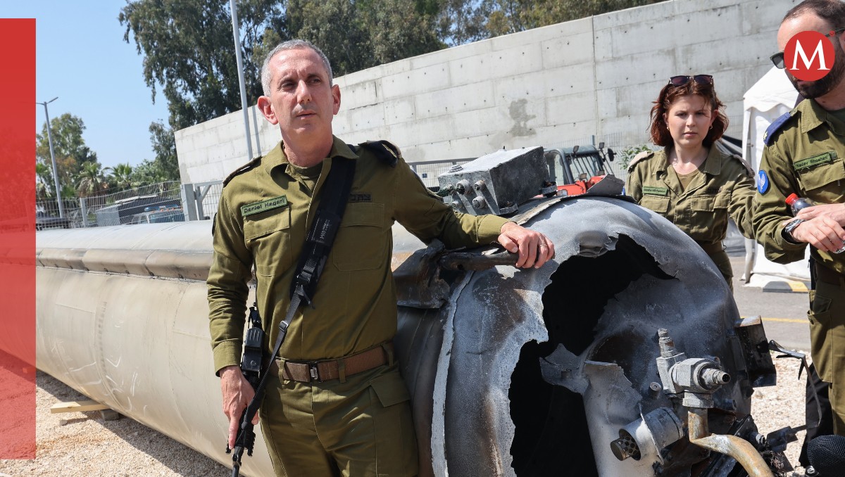 El Ejército israelí interceptó algunos de los misiles de Irán. | AFP