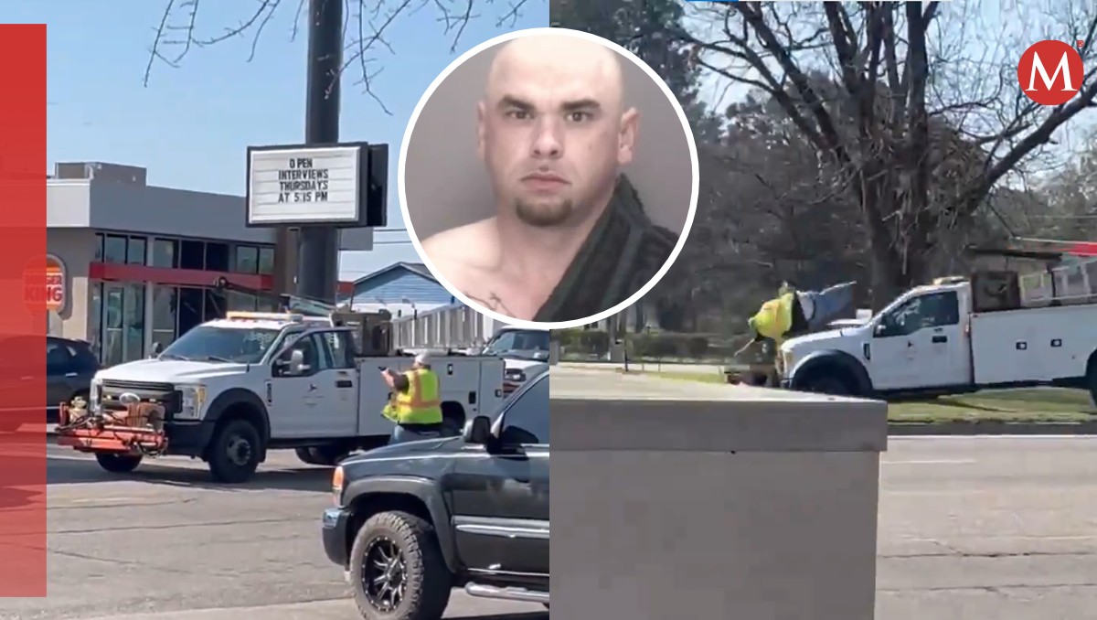 El hombre de 38 años fue arrollado por la camioneta robada. | Especial