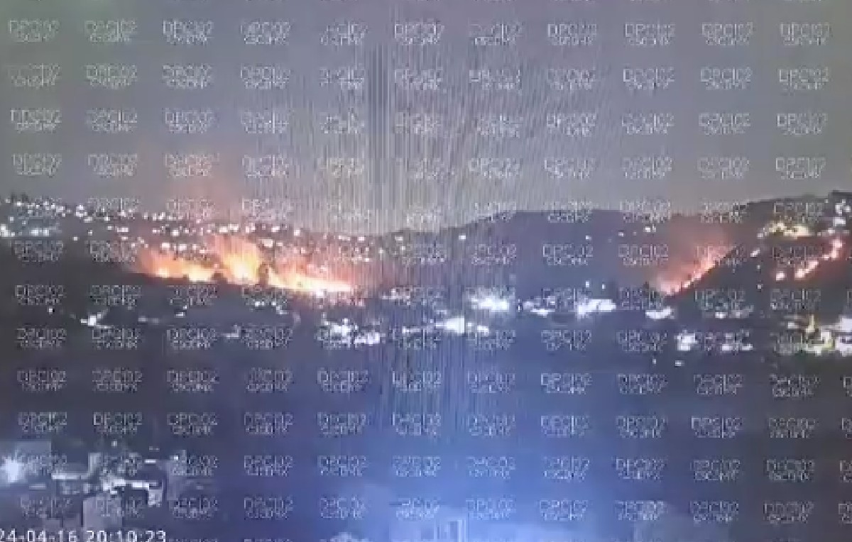 Incendio en la alcaldía Milpa alta (X/@C5_CDMX)
