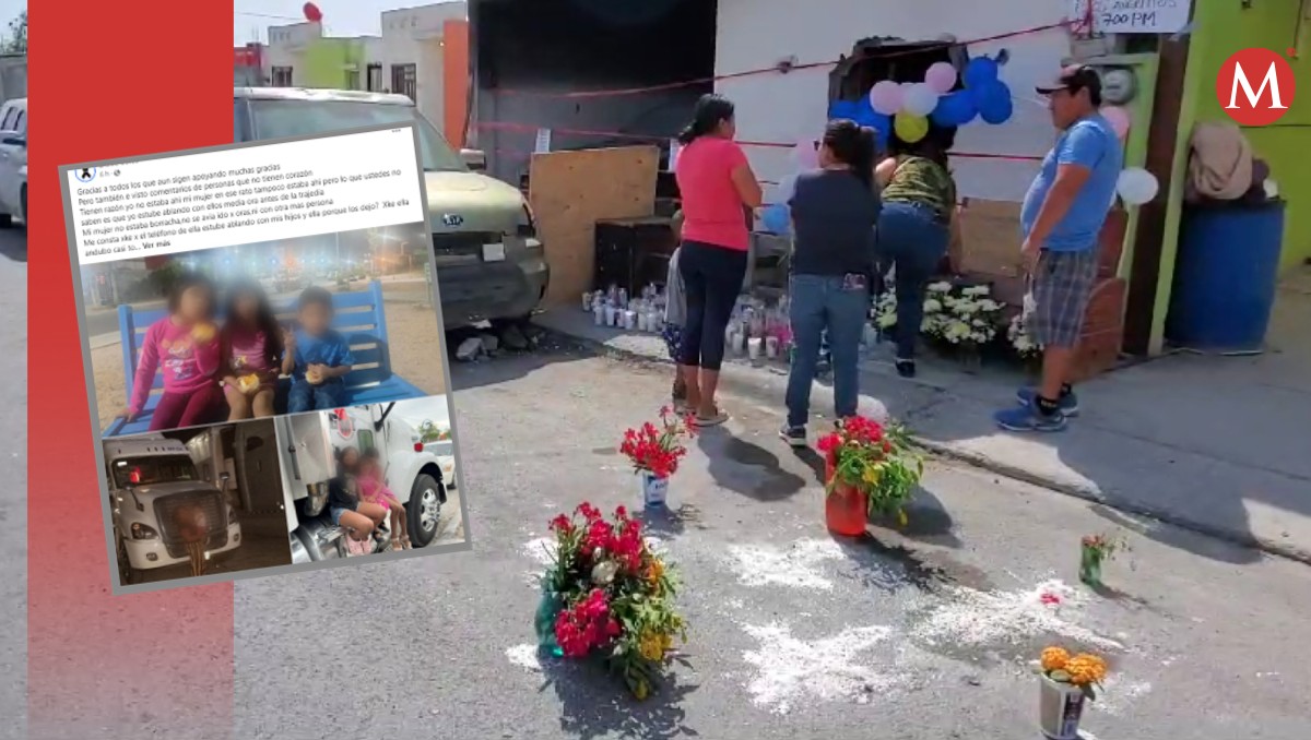 Papá de niños víctimas de incendio en Reynosa tuvo llamada antes.