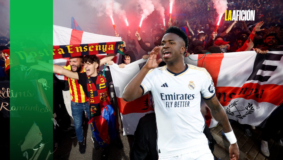 Seguidores del Barcelona hacen polémicos cantos previo juego vs PSG: "Vinicius muérete" (Reuters)