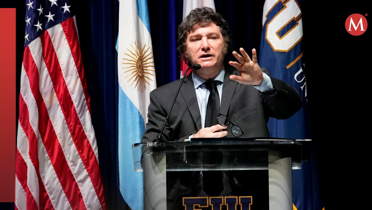 El último viaje de Javier Milei previo al anuncio fue a EU. | AP