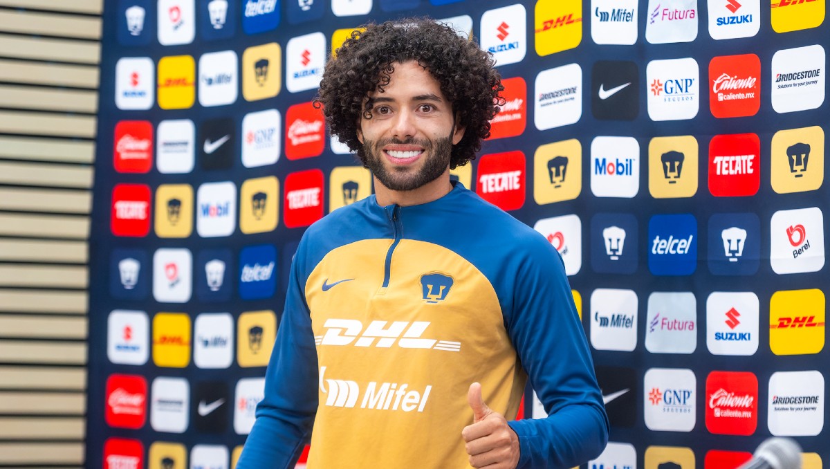 César Huerta, futbolista de Pumas habla sobre el Clásico Capitalino (Imago7)